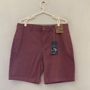 Tailor Vintage slim fit moisture wicking stretch waist shorts Size 36 NWT